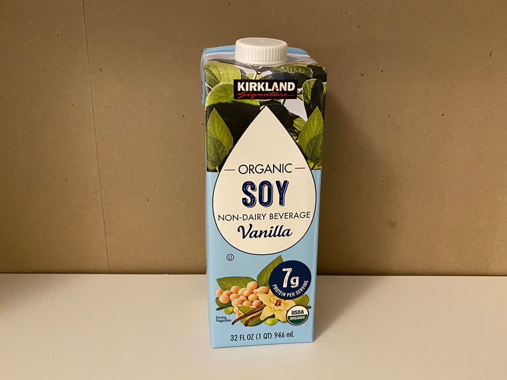 Kirkland Organic Soy Milk from Costco Khmoping