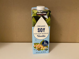 Kirkland Organic Soy Milk from Costco