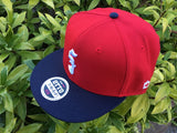 Wool Blend Snapback Khmer / Cambodian Riel ៛ White