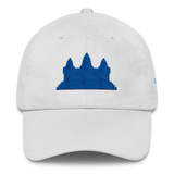 Classic Dad Hat/Cap Blue Angkor Wat