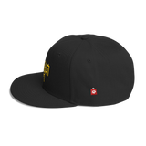 Wool Blend Snapback Gold កម្ពុជា Kampuchea