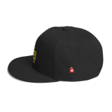 Wool Blend Snapback Gold ខ្មែរ Khmer in Khmer