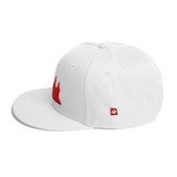Wool Blend Snapback Red Angkor Wat