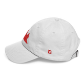 Classic Dad Hat/Cap Red Angkor Wat - Khmer / Cambodia