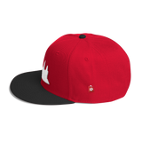 Wool Blend Snapback White Angkor Wat