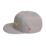 Wool Blend Snapback Gold khmer