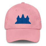 Classic Dad Hat/Cap Blue Angkor Wat