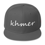 Wool Blend Snapback Khmer