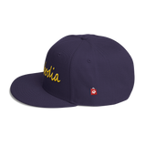 Wool Blend Snapback Gold cambodia