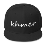 Wool Blend Snapback Khmer