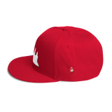Wool Blend Snapback White Angkor Wat