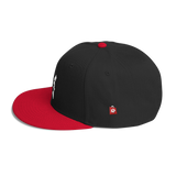 Wool Blend Snapback Khmer / Cambodian Riel ៛ White
