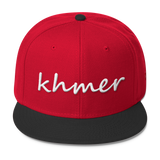 Wool Blend Snapback Khmer