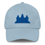 Classic Dad Hat/Cap Blue Angkor Wat