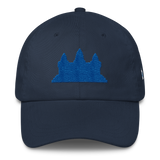 Classic Dad Hat/Cap Blue Angkor Wat